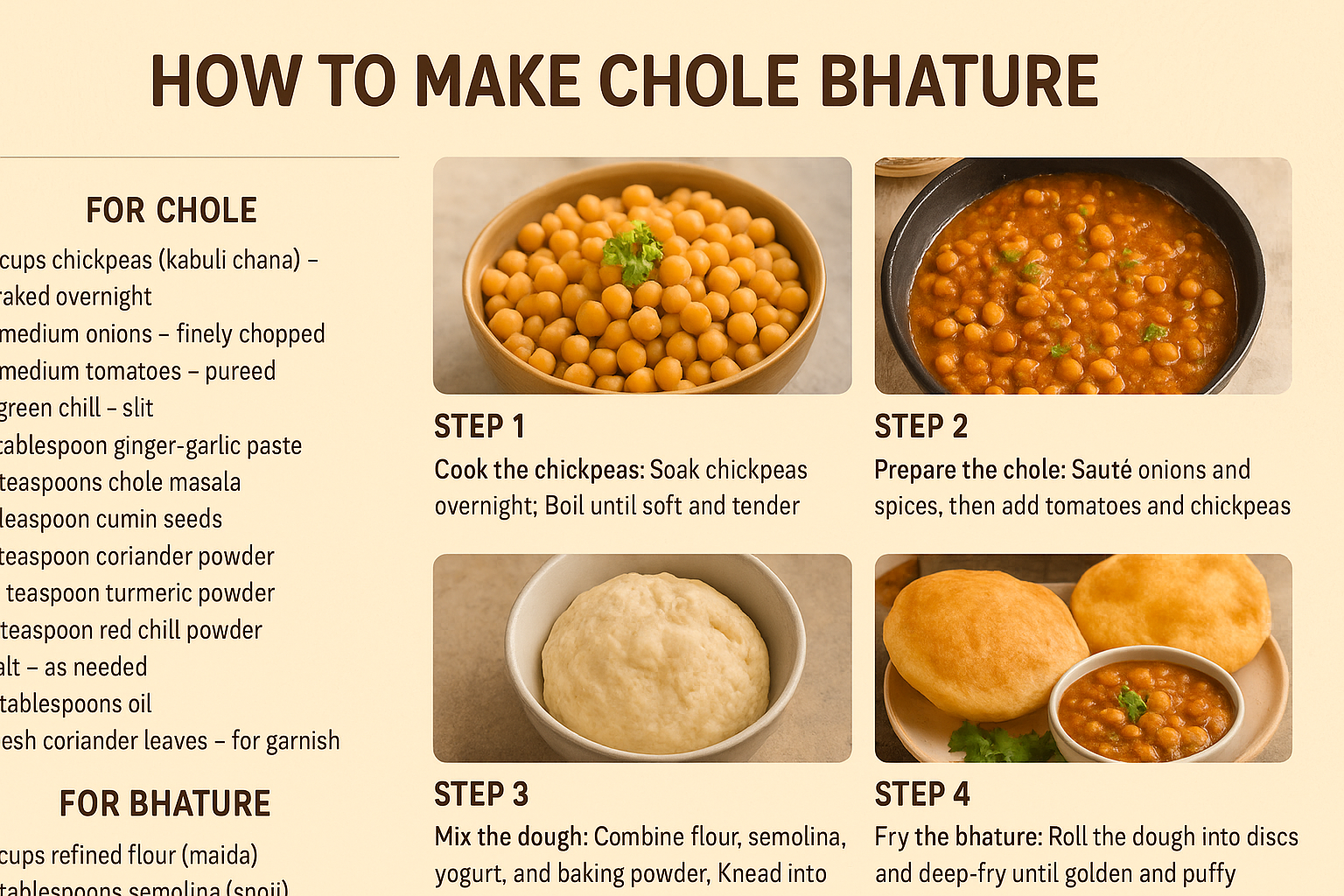 Chole Bhature